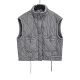 noughties XS / grau BLAIR VEST Y2K STREETWEAR